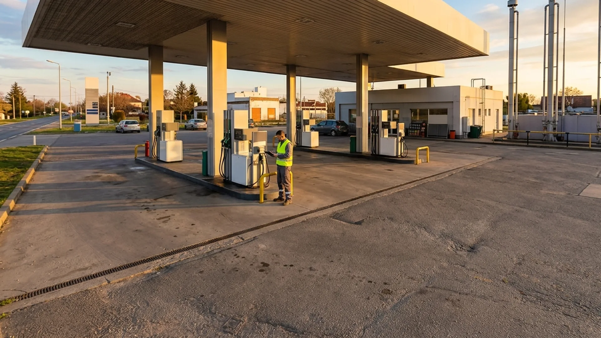 Auditoría de seguridad en una estación de servicio de combustibles líquidos